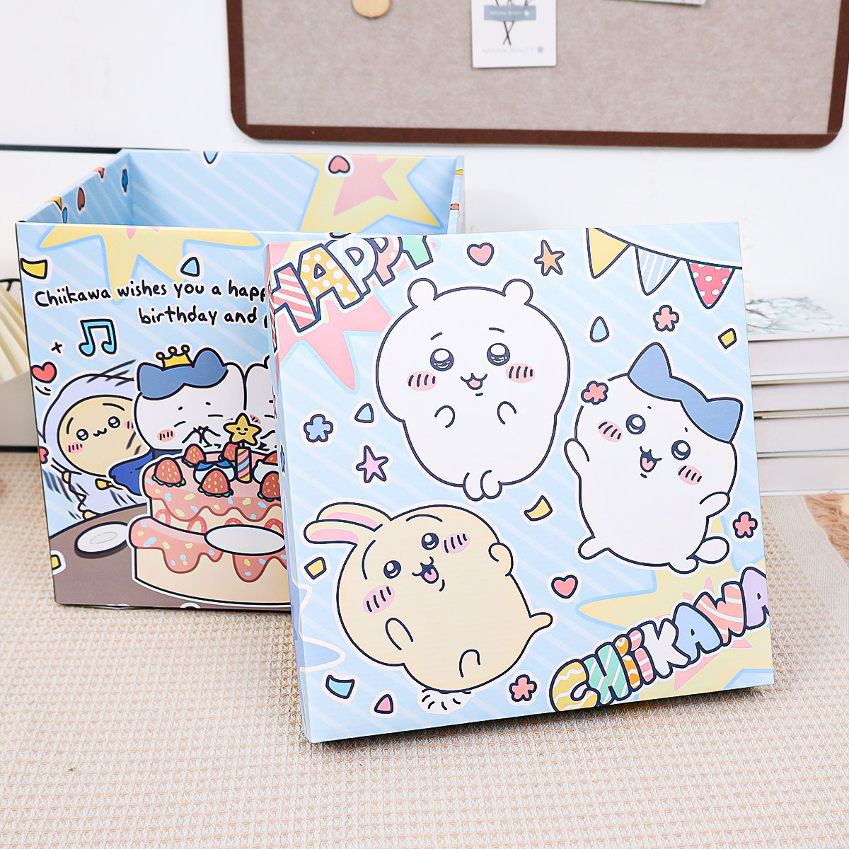 可爱吉伊卡哇礼物箱大容量空箱子节日生日礼品包装纸箱节日礼物盒,淘宝优惠券,粉丝福利购,淘宝优惠卷