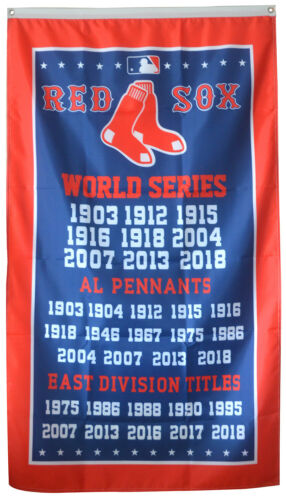 Boston Red Sox World Series Champs Flag波士顿红袜队旗帜车旗 - 图3