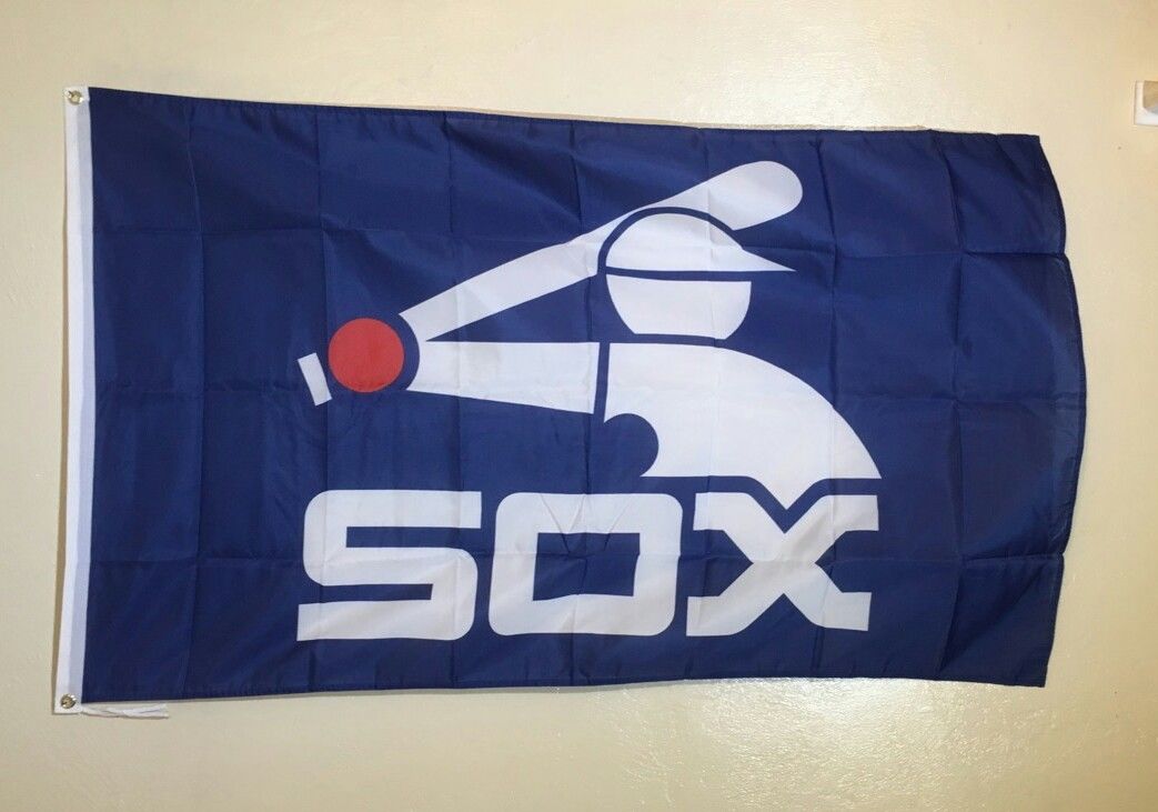 Chicago White Sox Logo House Garden Flag芝加哥白袜队旗帜车旗 - 图2