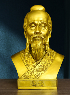 黄铜五大名医半身铜像药王孙思邈神医扁鹊华佗医圣张仲景李时珍