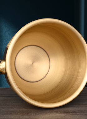 铜缸黄铜铜缸象鼻缸聚宝盆