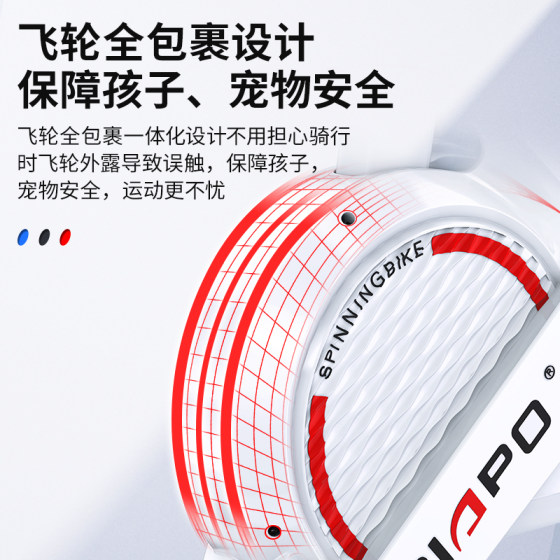 Intelligent magnetic dual resistance spinning bike