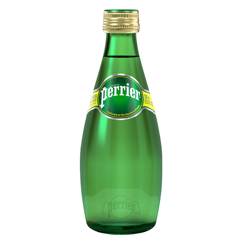 法国进口巴黎水Perrier原味330ml*24瓶天然含汽矿泉水气泡苏打水 - 图3