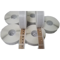 High-stick ai tri-hole material with beauty pattern paper adhesive tape 5-hole vertical insert machine glue paper AI kraft paper factory