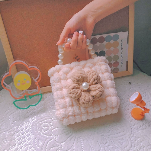 Барсетка, вязаная сумка ручной работы, набор материалов, «сделай сам», подарок на день рождения