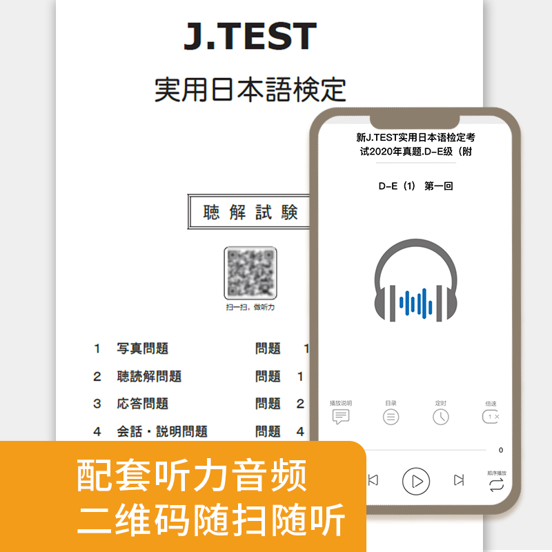 2024备考jtest2021年真题D-E新J.TEST实用日本语检定考试2021年真题jtest真题日本语日语鉴定考试华东理工大学出版社-图3