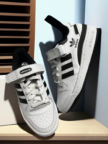 Adidas/阿迪达斯 三叶草 Originals Forum 经典潮流复古休闲板鞋 - 图1