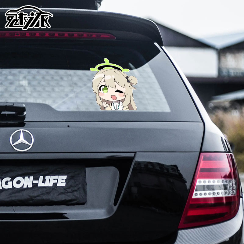 Azure blue archives personalized car reflective stickers