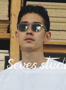 墨镜太阳镜柒器uv400中古女方圆