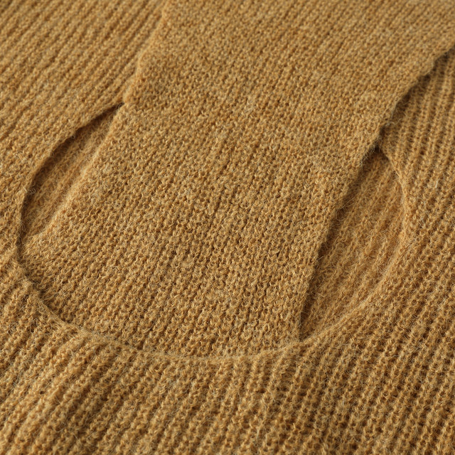 Shopping mall sweater Moveup fun round collar