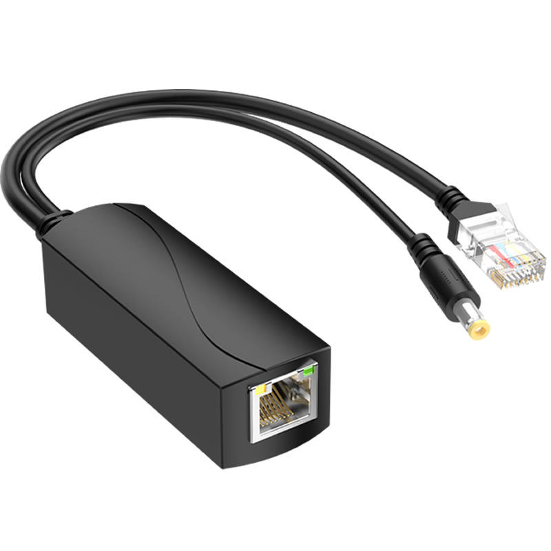 2.5G千兆POE+分离器48V转12V3A2供电监控球机网关桥4*1.7/2.5*5.5,淘宝优惠券,粉丝福利购,淘宝优惠卷