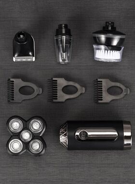 智能 LED显示光头理发器电动剃须刀充电式男刮胡刀厂家直销shaver
