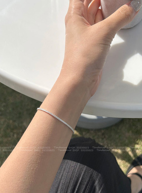 搭扣水钻链璀璨锆石手链