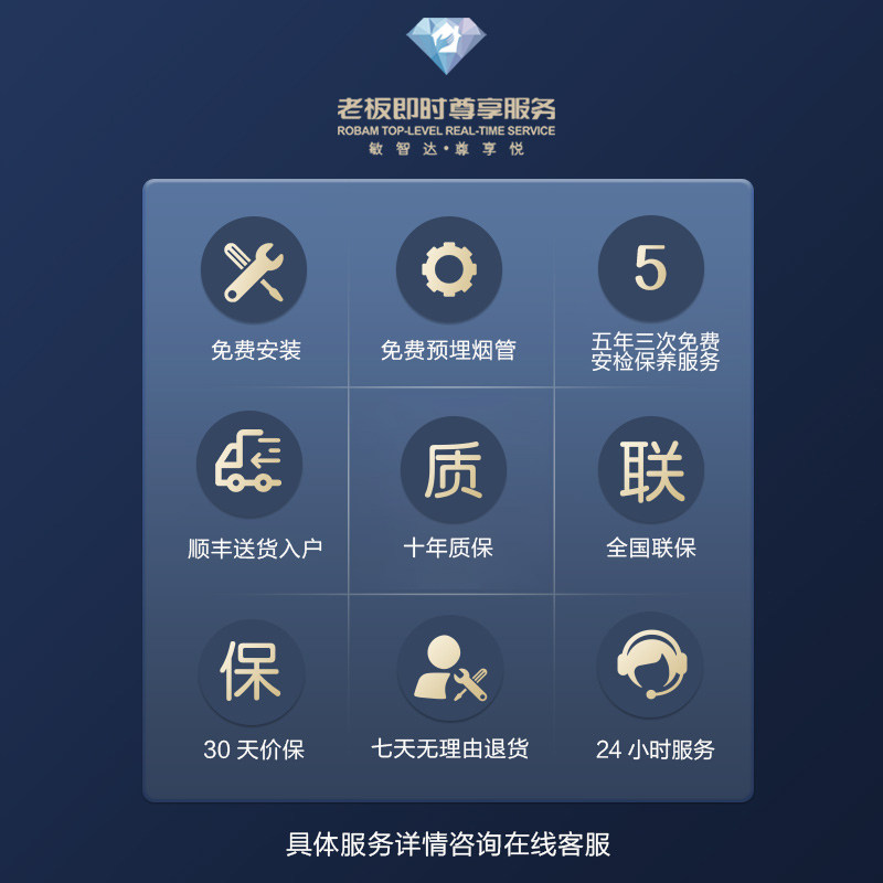 [专柜同款]老板集成灶变频烟机大火力灶具大容量蒸烤一体机9DC11A