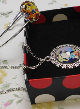 木偶奇遇記卡通項鏈手镯