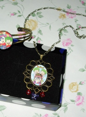 IQ博士阿拉蕾小雲項鏈手镯