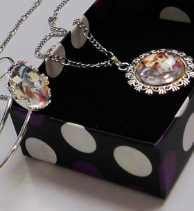 Twin快盗天使双胞胎項鏈手镯