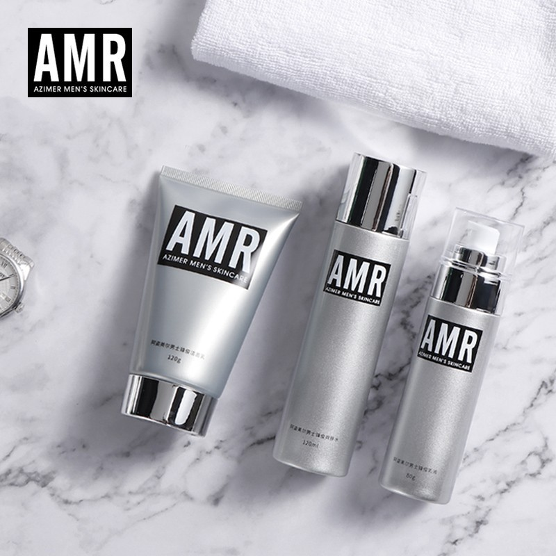 阿姿美尔amr男士护肤套装补水清爽 azimer阿姿美尔男士护理套装
