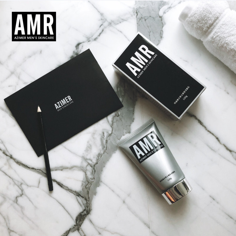 阿姿美尔amr男士控油清洁洗面奶 azimer阿姿美尔男士洁面