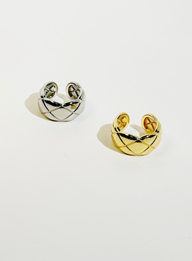 STANDii女菱形戒指高级感