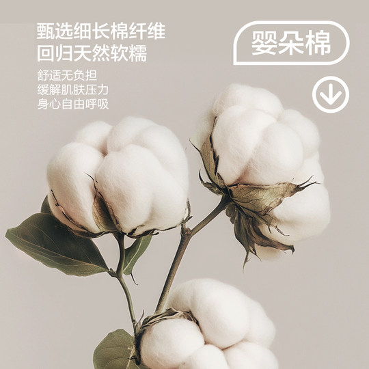 Hengyuanxiang pure cotton short-sleeved dress mid-length