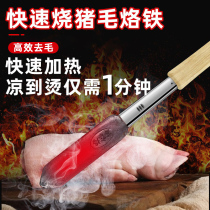 Branded pig hair electric soldering iron household small burning pig wool burning pig leather hogs to hair deuber with hair burning meat tool