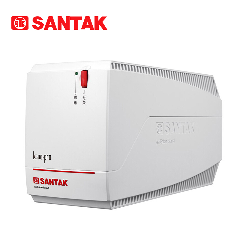 山特ups不間斷電源K500備用電腦穩壓500VA/300W家用便攜帶式方波