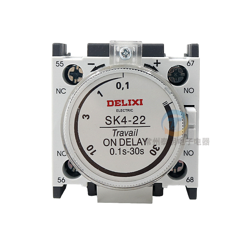 德力西辅助触头CJX2附件空气延时头SK4-22交流接触器通电断电延时 - 图3