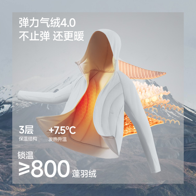 Hooded sports fleece jacket under banana