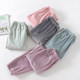 Couple's autumn and winter warm island cuffed pajama pants