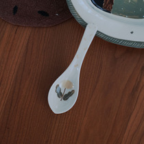 Sichuan Valley Original Flower Multi Spoon Ceramic Spoon Rice Spoon Spoon Spoon Spoon Porridge Spoon Home Cutlery Day Style