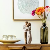 Статуя ручной работы семьи ручной работы, новорожденный ребенок скандинавской творческий дом памятный день свадебный подарок