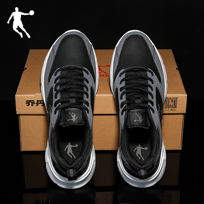 乔丹悠悠专卖店乔丹男鞋跑步鞋正品休闲鞋子春夏季新款男士网面运动鞋0