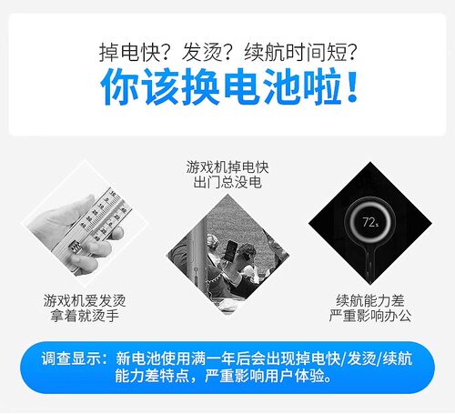 PS5手柄电池内置PS5充电电池手柄锂电池2800毫安大容量送充电线 - 图3