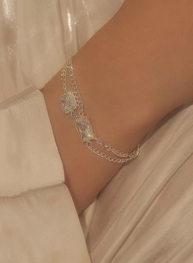 手工雕刻纯银电镀18k真金高碳钻