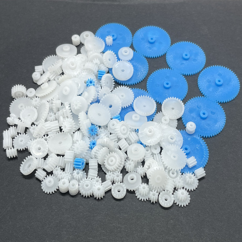 200个多款塑料齿轮套装科技小制作手工拼装模型配件DIY单层皇冠齿,淘宝优惠券,粉丝福利购,淘宝优惠卷