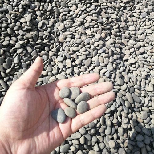 黑色砾石灰色碎石庭院造景铺面小石子瓜子片水洗石日式枯山水按吨 - 图2