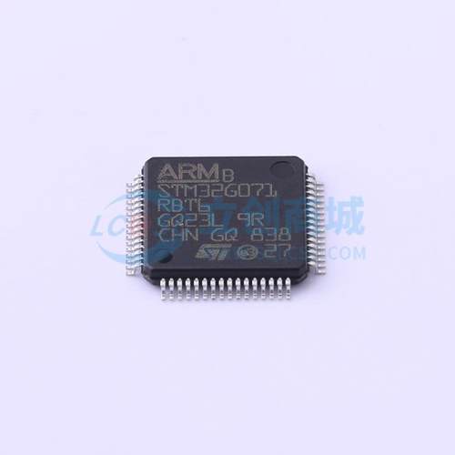 单片机(MCU/MPU/SOC) STM32G071RBT6 LQFP-64(10x10) 电子元器件 - 图1