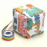 With Rope Sand Bag Children Handmade Sandbag Kick Shuttlecock Nursery School Pupil Thick Canvas Buckwheat Lose Sandbag Toy