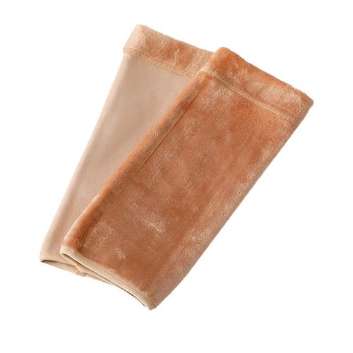 加绒袖套大码秋冬手关节保暖中老年人男女士中老年胳膊手肘护臂套 - 图3