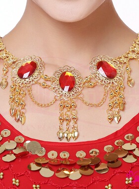 印度舞服配饰红宝石眉心坠