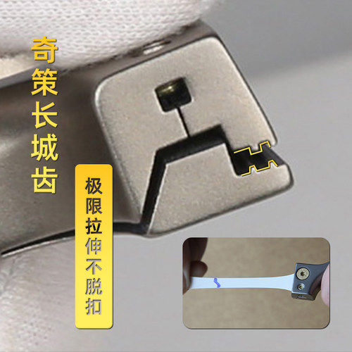 惊雷钛合金弹弓高精度大威力快压免绑扁皮筋户外竞技打钢珠强力弓 - 图2