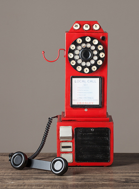复古怀旧风挂式酒吧墙壁电话机