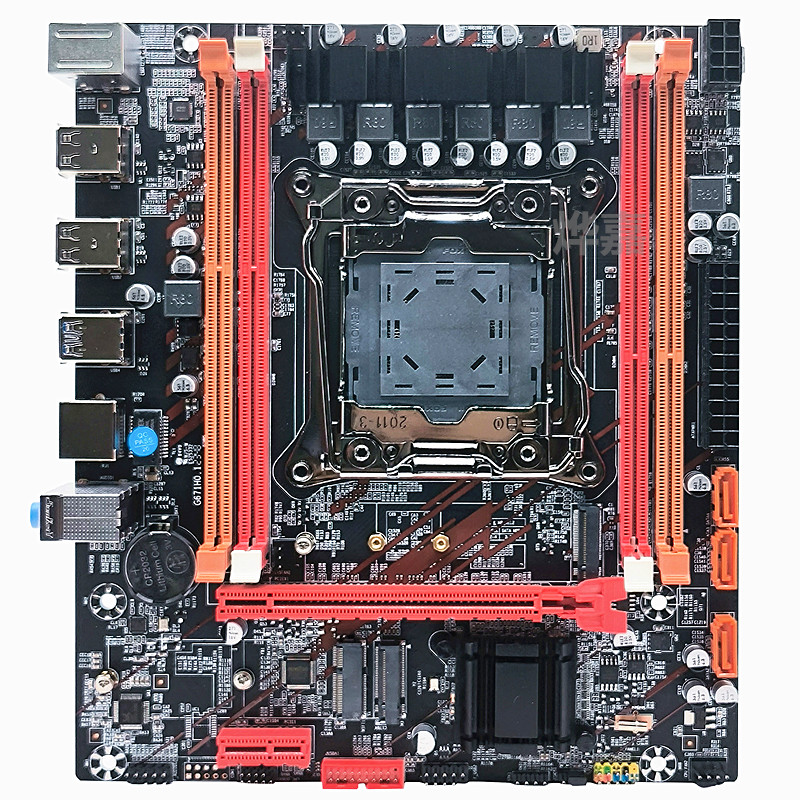 全新科脑X99双路主板DDR3内存LGA2011-V3针E5 2678 2696V4cpu套装 - 图3