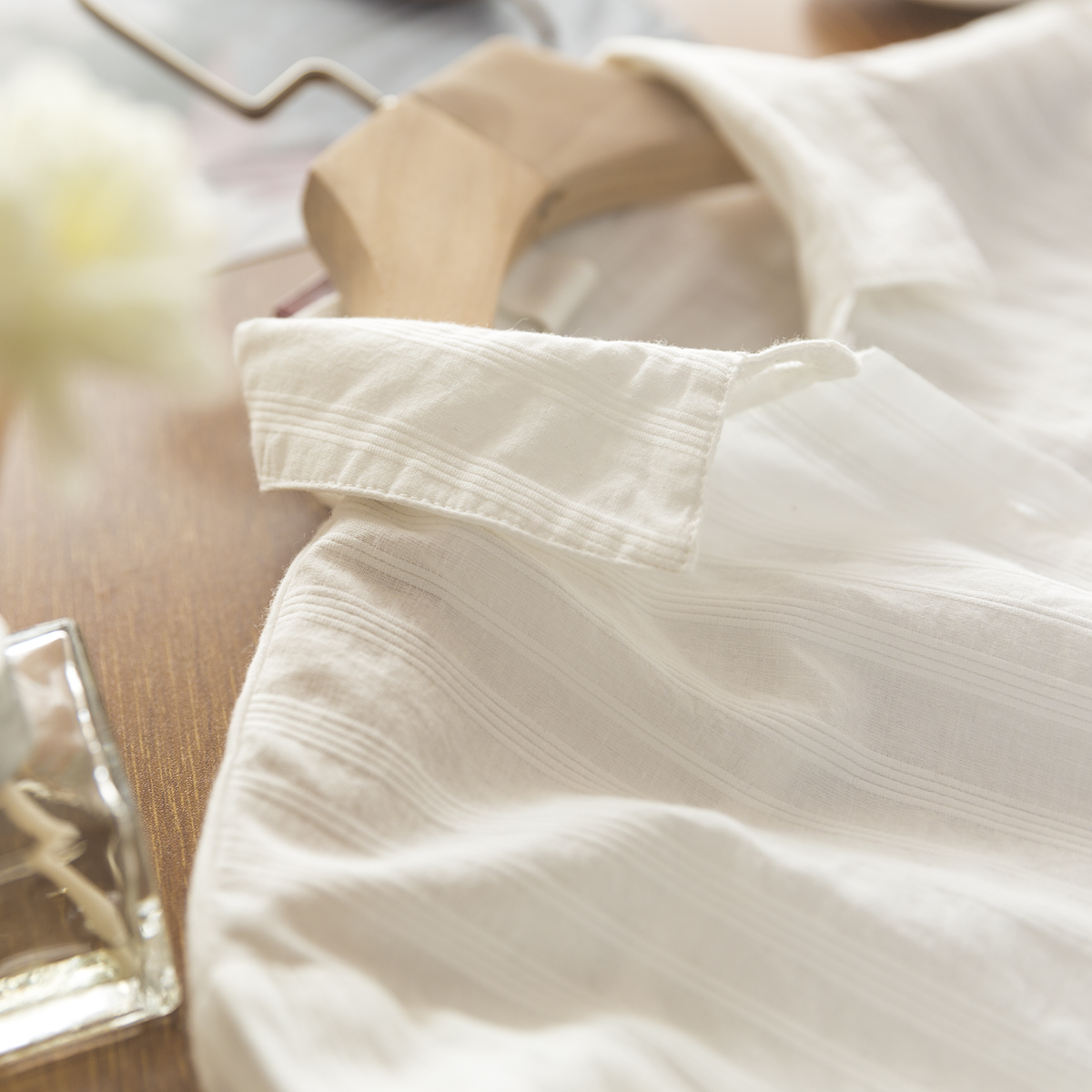 日系棉質白襯衫女純棉學生洋氣學院風設計感小眾垂感時尚復古港味