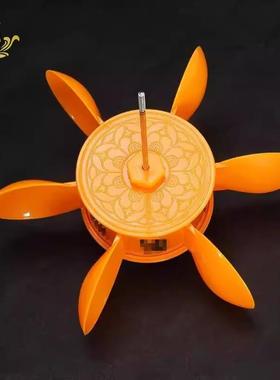 西藏风车转筒户外风转转轮摆件