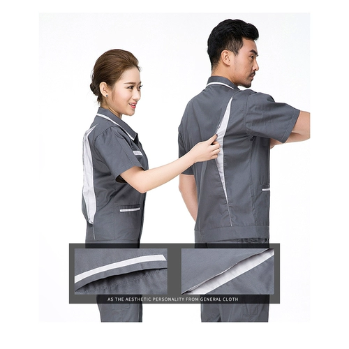 BMW Summer Short -рукав BMW Рабочая набор одежды для мужчин 4S Store Beauty после того