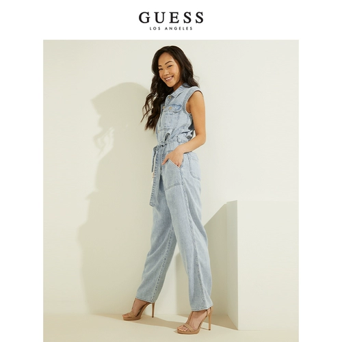 GUESS Женский комфортный поездок на джинсовый джинсовый костюм-il2d7787