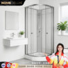 Integrated bathroom integrated bathroom independent finished shower room toilet with base integrated shower room