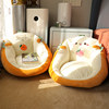 Cushion floor lazy futon Japanese style bedroom
